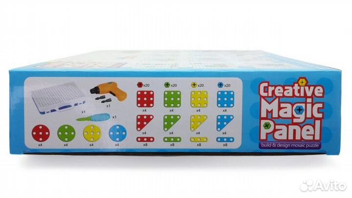 Детский Конструктор Мозайка Creative Magic Panel 1