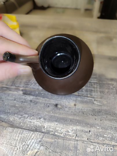 Винтажная бюветница кружка поилка