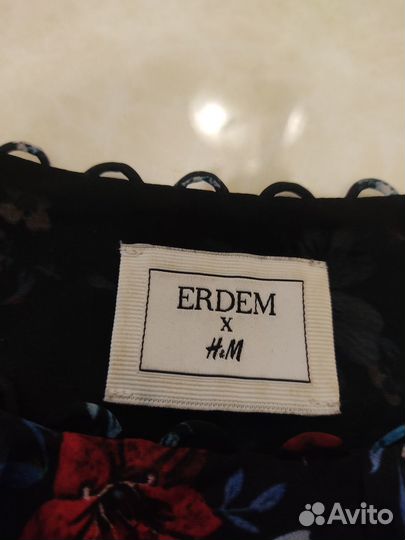 Блузка erdem 100 % шелк