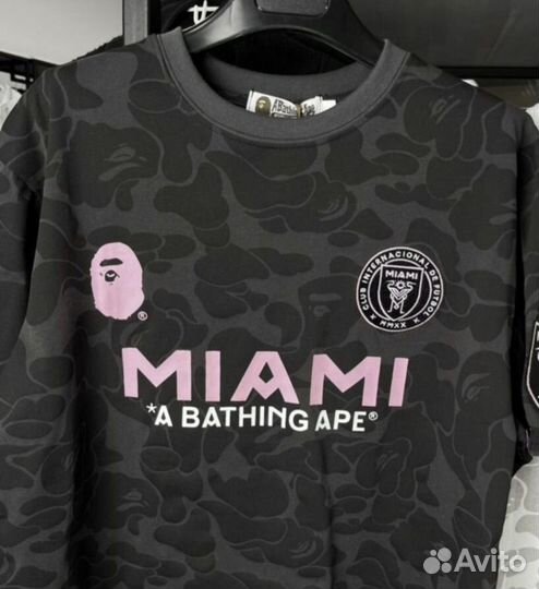 Футболка Bape x inter miami