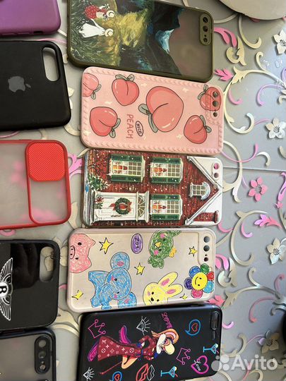 Чехлы б/у на iPhone 8+