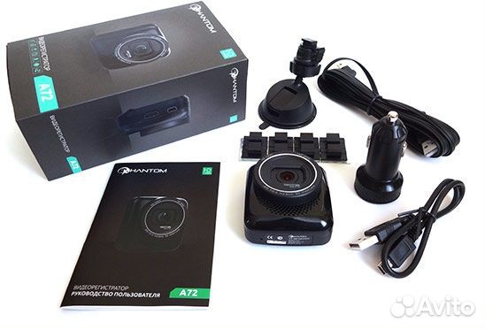 GPS видеорегистратор Phantom A72 WDR/6 линз/140