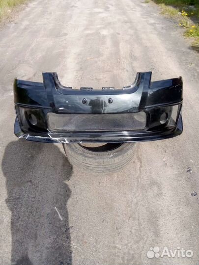 Бампер передний chevrolet aveo т 250