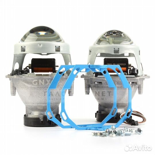 Линзы Hella 3R Crystal для фар Lexus RX (AFL) 2003