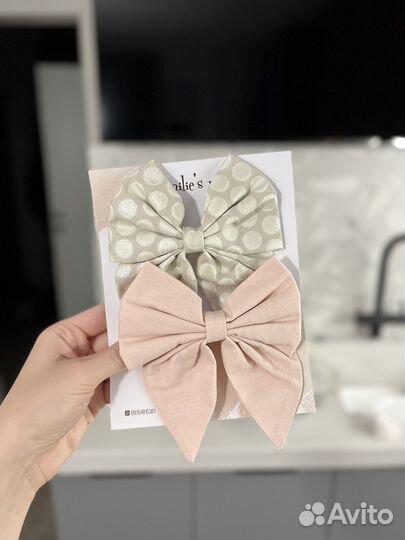 Заколки банты