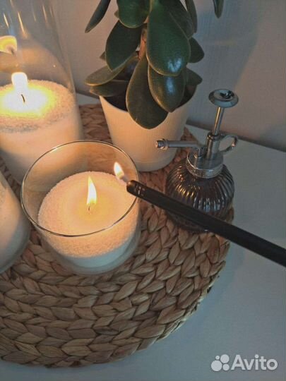 Эко-воск стеарин для насыпных свечей