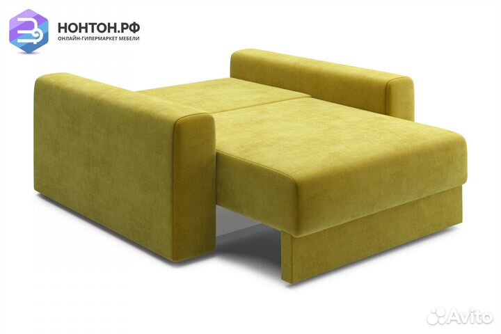 Кресло тик-так Омега горчичное