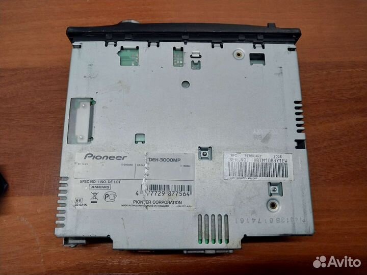 Pioneer DEH-3000MP