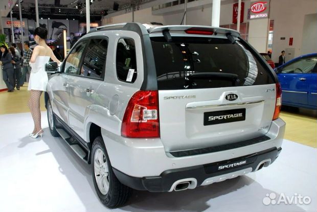 Спойлер Kia Sportage 2007-2011 (под окрас) новый