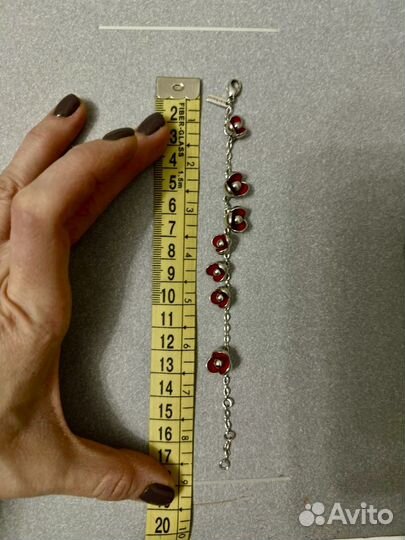 Серебряный браслет Cacharel (оригинал)