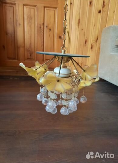 Люстра потолочная бу