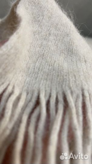 Комплект шапка, шарф женский из ангоры