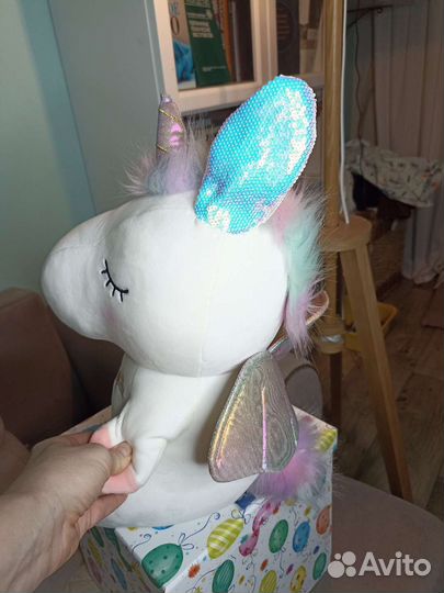 Мягкая игрушка единорог