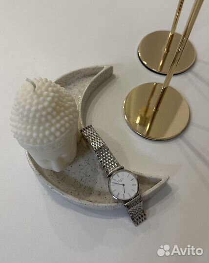 Часы женские оригинал серебристые silver Longines