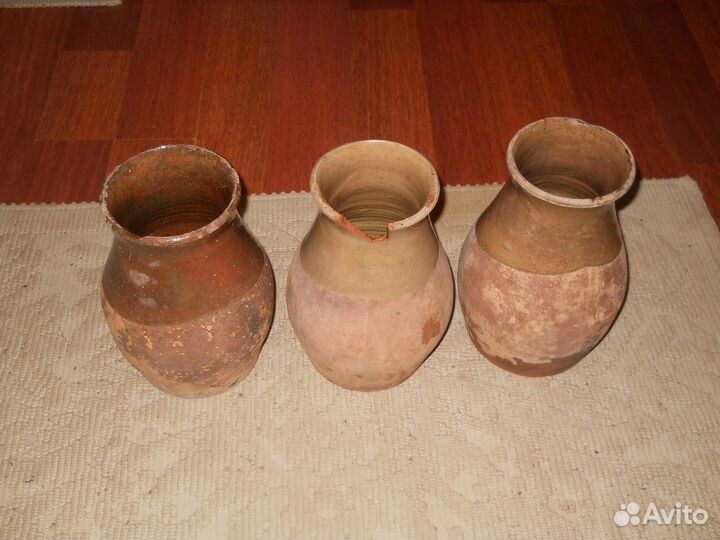 Глиняная крынка