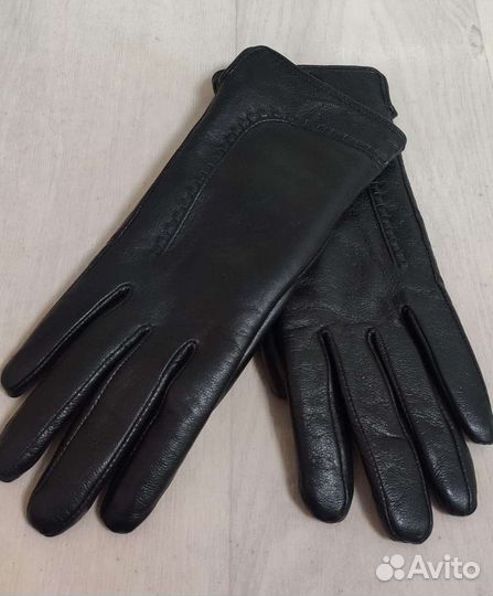 Перчатки кожаные