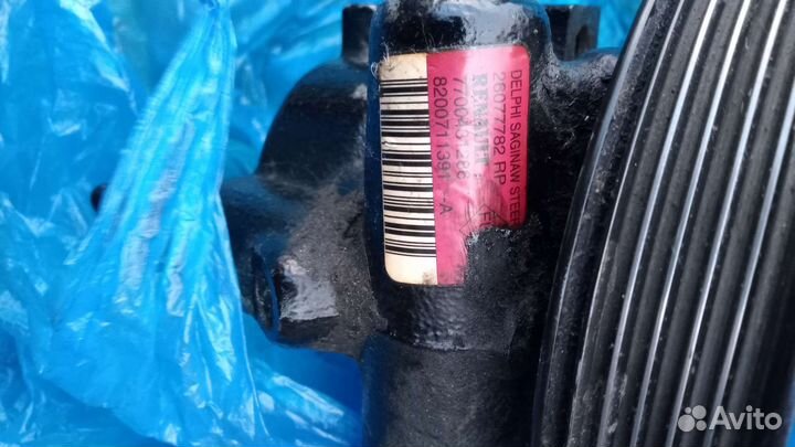 Насос гидроусилителя renault Логан