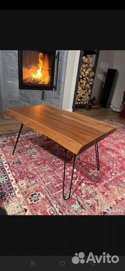 Журнальный столик из карагача