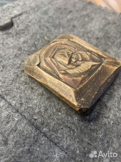 Резная Икона образ Богородицы 