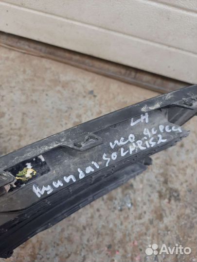 Hyundai solaris 2 накладка птф