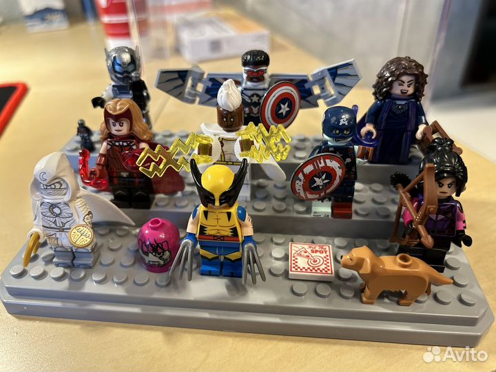 Lego минифигурки Marvel