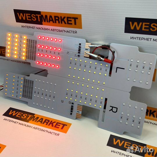 Светодиодные платы задних фонарей ваз 2108 - 21099