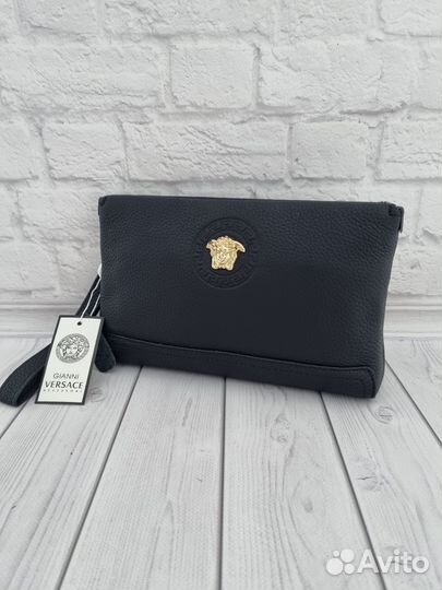 Мужская сумка клатч натуральная кожа