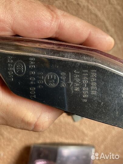 Задние фонари в крышку Аутлендер XL