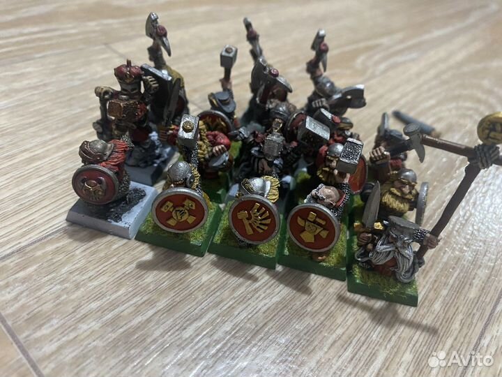 Warhammer fantasy battles Отряды Дварфов