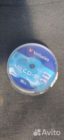 Verbatim CD-R AZO Crystal 700 MB 10 шт