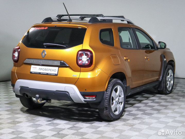 Renault Duster 1.3 CVT, 2022, 75 720 км