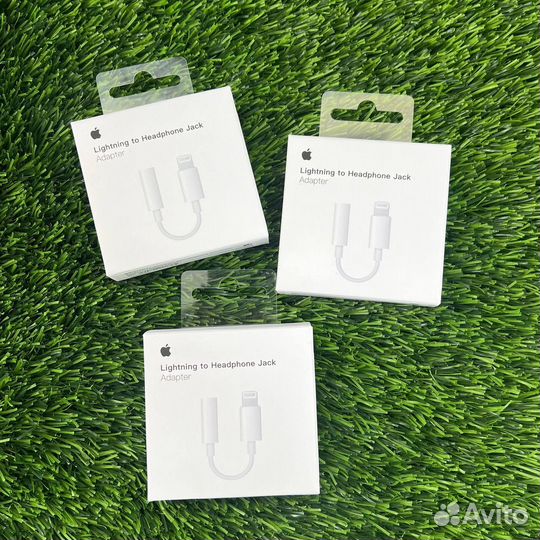 Переходник для наушников Apple Lightning 3.5 mm