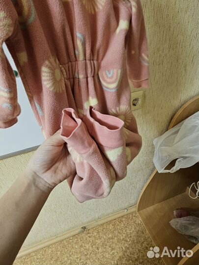 Флисовый комбинезон crockid 86