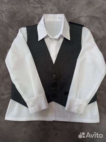 Рубашка и жилетка
