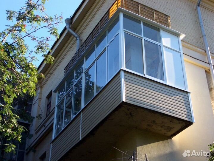 Остекление балконов и лоджий в рассрочку Z4744