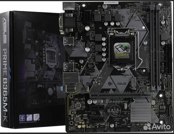Комплект asus prime B365M-K+Intel Core i7-9700