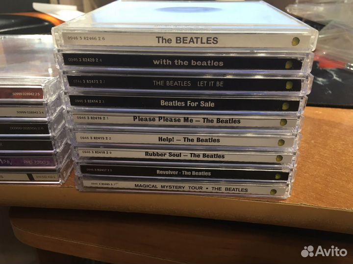 Cd диски Beatles, Pink Floyd, Sade