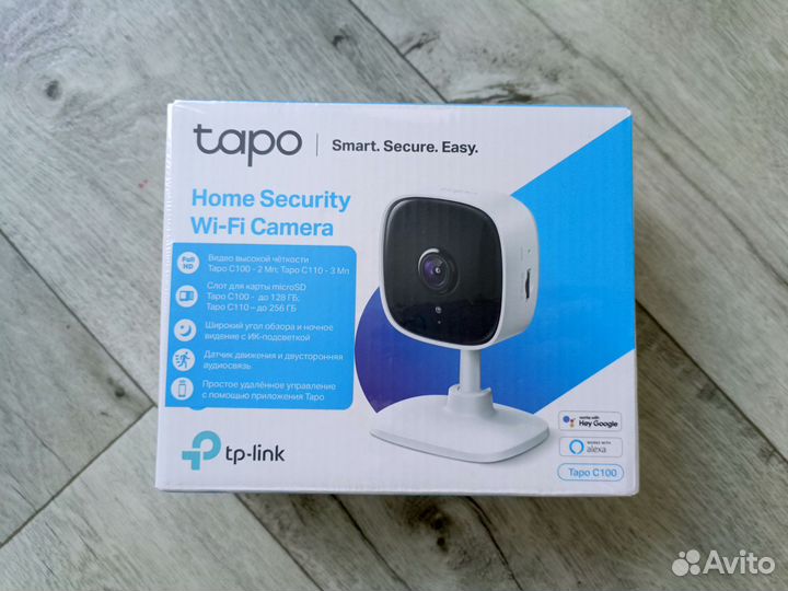 Камера видеонаблюдения TP-Link Tapo C100