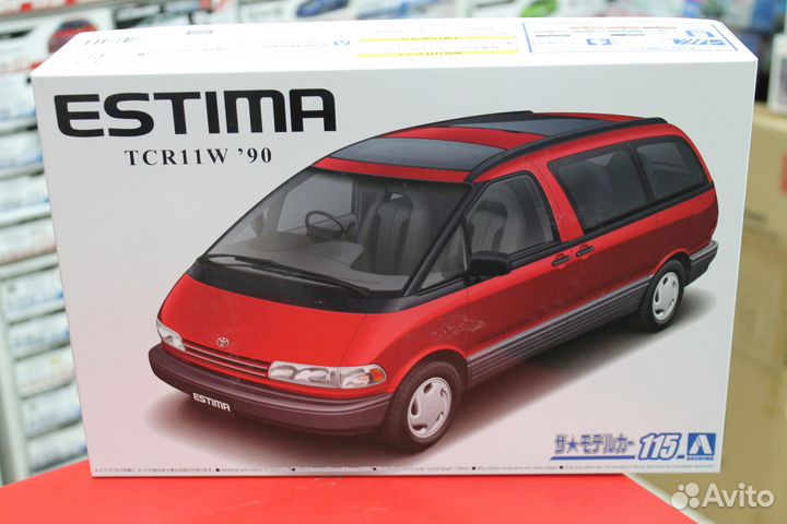 Aoshima 1;24 05753 Toyota Estima Twin Moon Roof '9