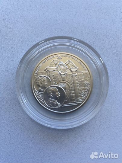 Монета серебро Австрия 2004 г, 10 евро