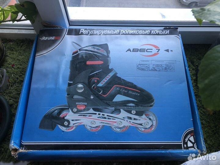 Ролики раздвижные 36-39