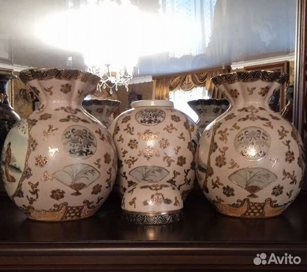 Комплект из 3-х ваз 