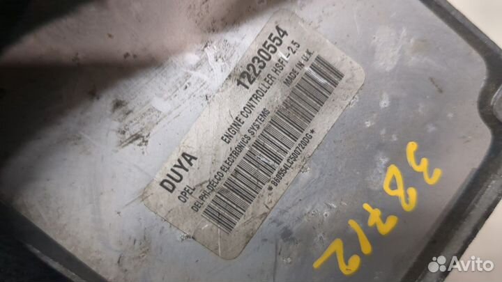 Блок управления двигателем Opel Meriva, 2005