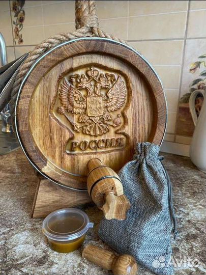 Дубовая бочка 5 литров от производителя