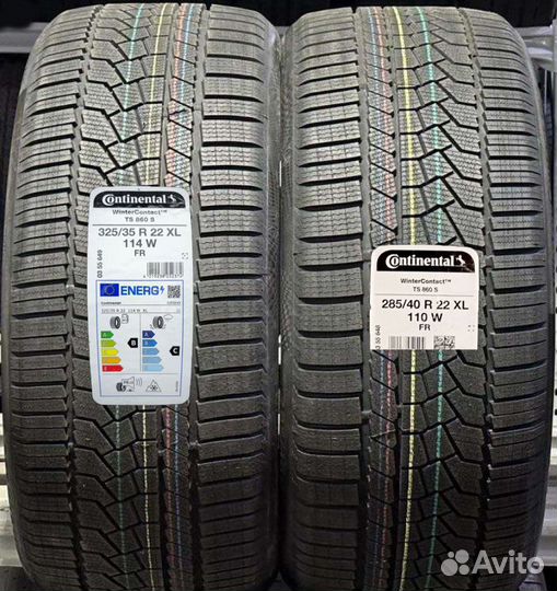 Continental ContiWinterContact TS 860S 325/35 R22 и 285/40 R22 114W