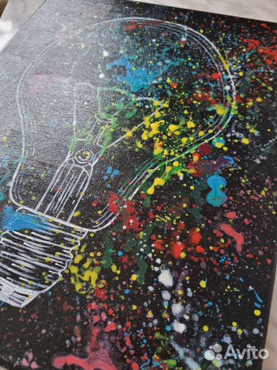 Картина идея акрилом