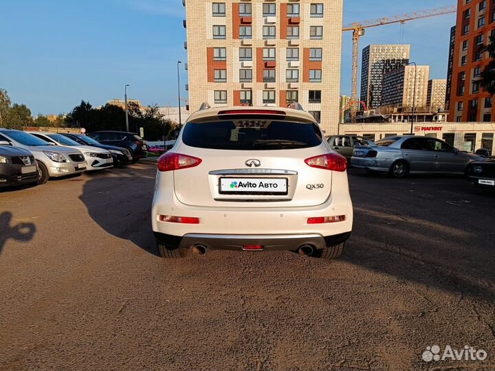 Infiniti QX50 2.5 AT, 2016, 124 900 км
