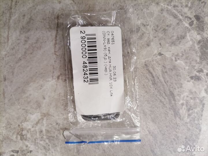 Защитное стекло камеры на honor 10x lite