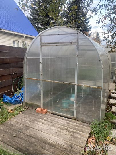 Теплица 3 на 4 из поликарбоната