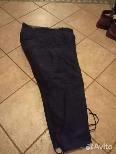 Ватные штаны ретро СССР мужские